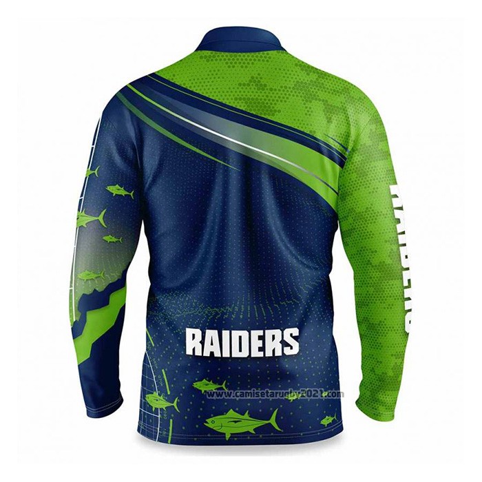 Camiseta NRL Canberra Raiders Rugby 2022 Fish Finder